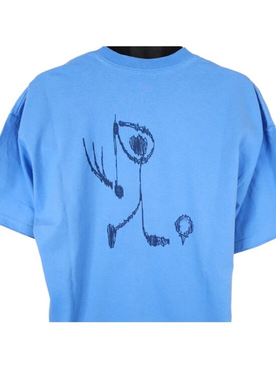 Gildan Other - Vintage Golf T Shirt Mens Size XL Blue Y2K Stick Figure